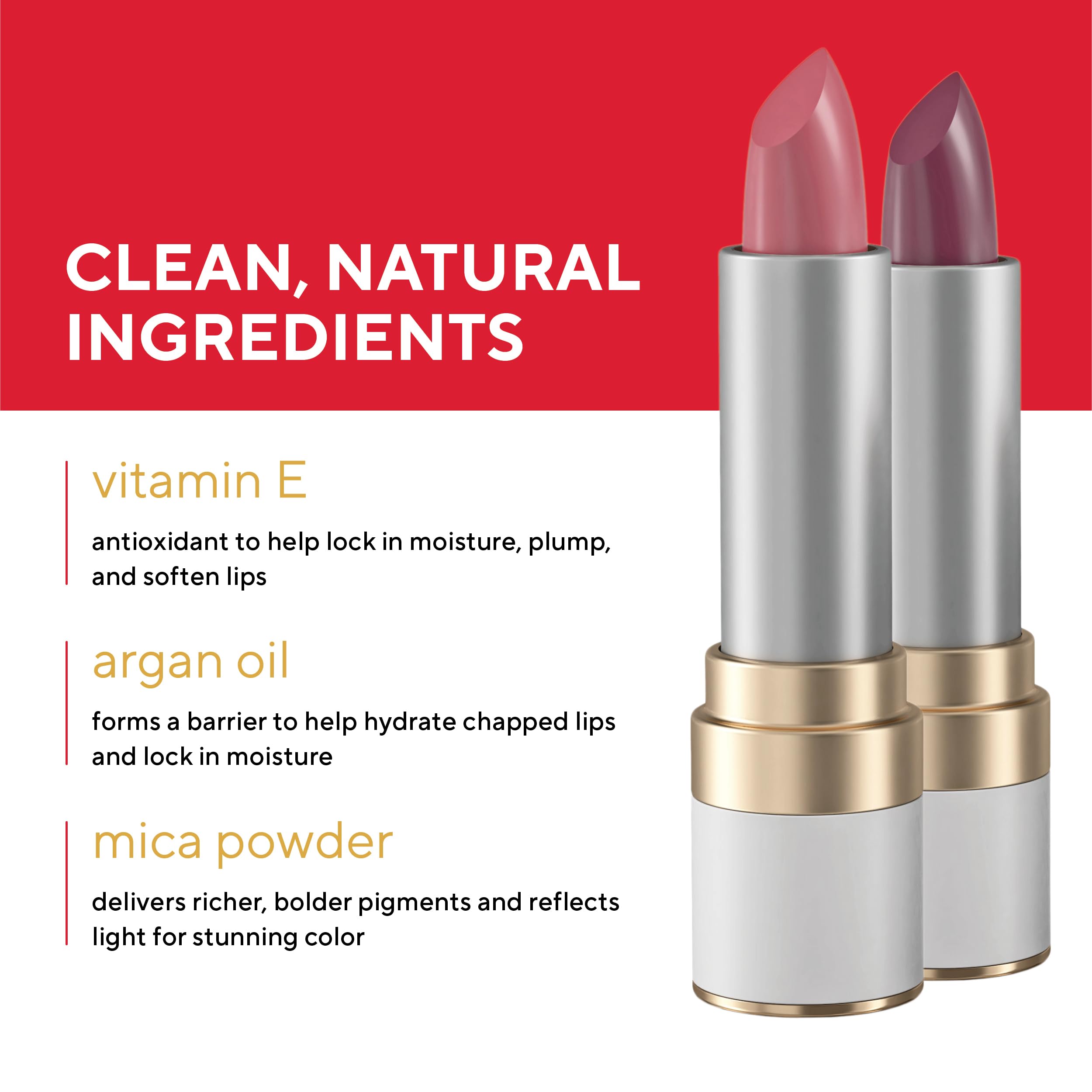 Mirabella Sealed with a Kiss lipstick applies smoothly on lips for a matte finish