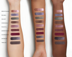 Travel-friendly Mirabella True To You Palette fits in your bag for easy looks.