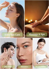 MIRACLAIR Aloe Gel dermatologist-tested, suitable for sensitive skin.