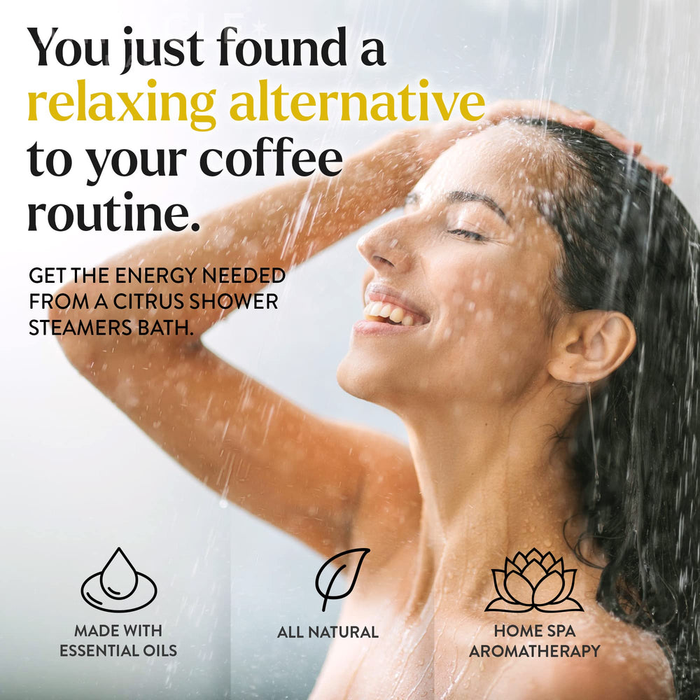 Miracle Made shower steamers in shower use release aromatherapy without extra steps