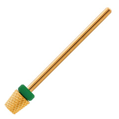 MIRACLE Nail Bits cone-backfill flat end for smooth gel surface contouring.