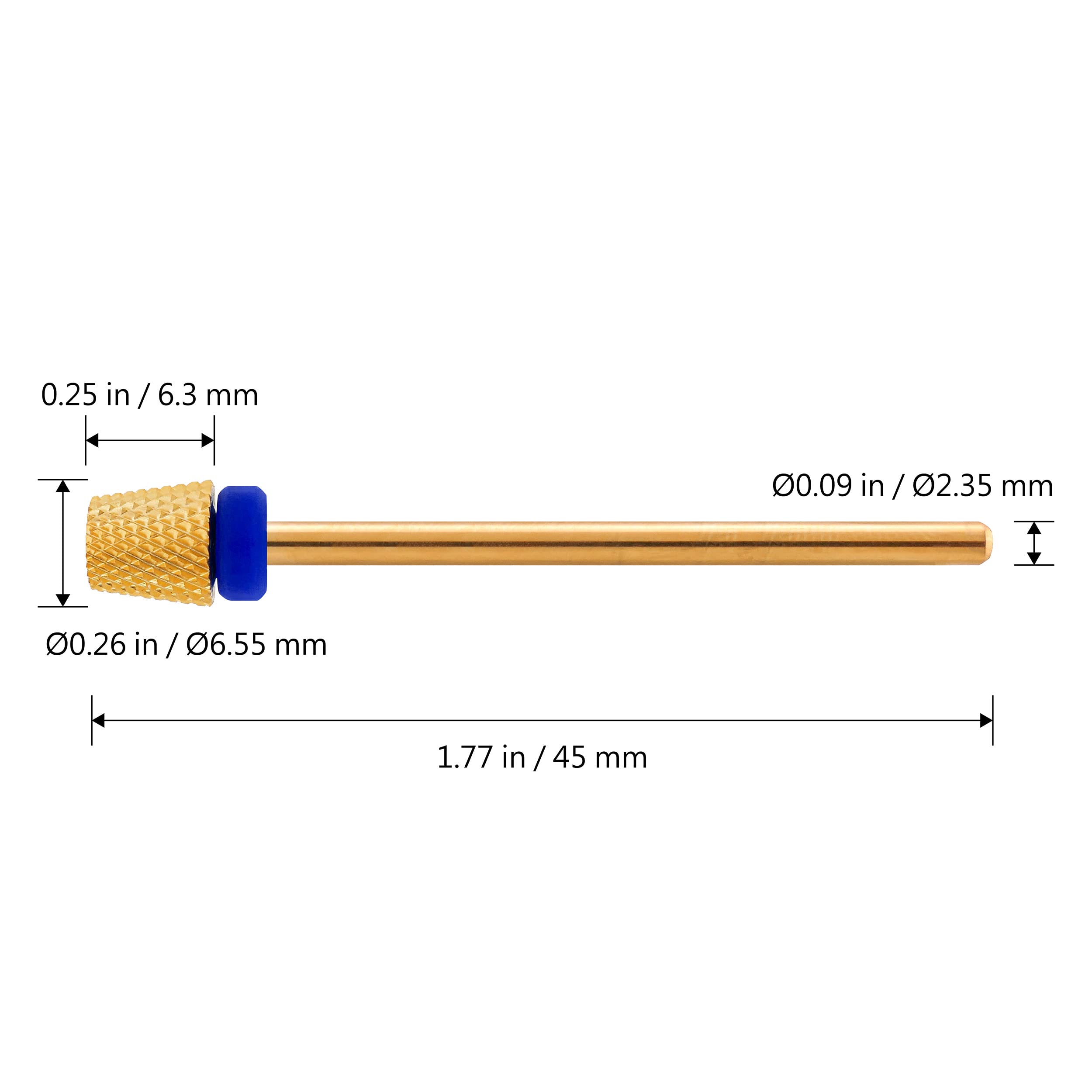 MIRACLE Nail Bits 3/32 in shank suitable for beginners.
