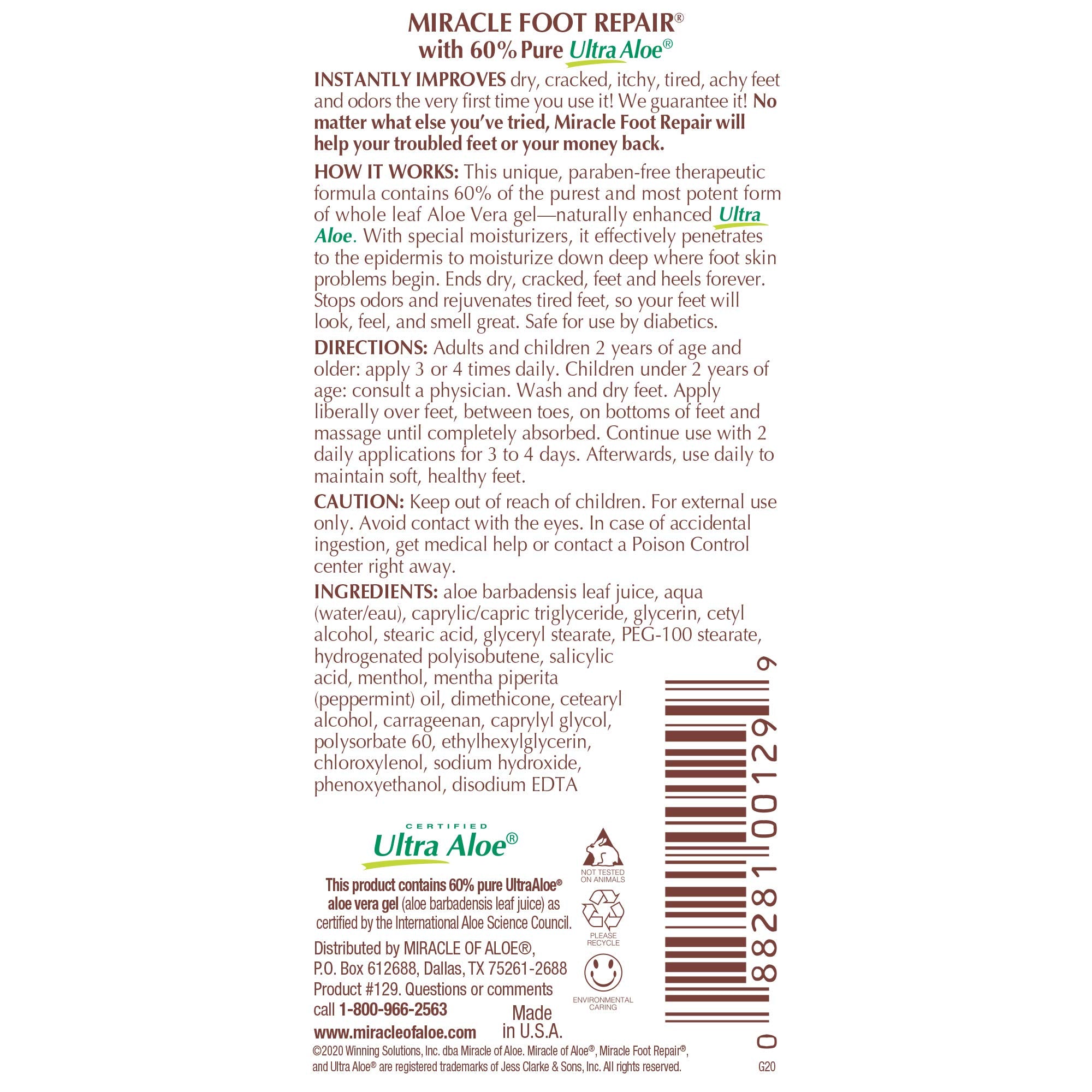 Miracle of Aloe suitable for all ages at home or on the go.
