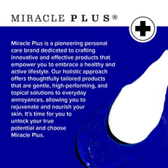 Miracle Plus Magnesium Cream is dermatologist-tested for daily leg care.