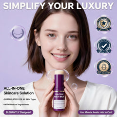 Miracle TQ Cemenrete Calcium Multi Balm used around the eye area for refreshed skin.