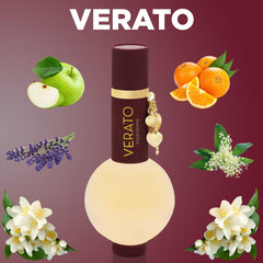 MIRADA Verato bottle on a reflective surface suggesting sophistication.