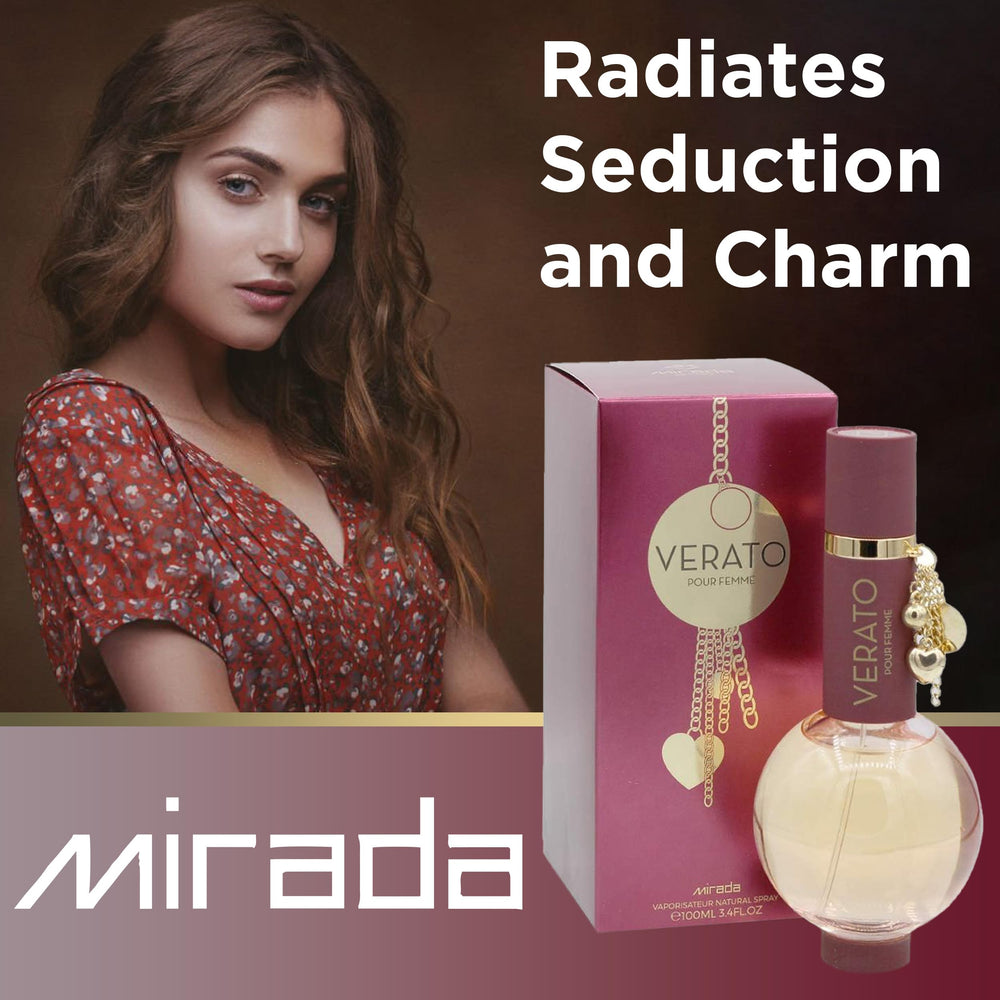 MIRADA Verato jasmine heart note close-up adds floral allure.