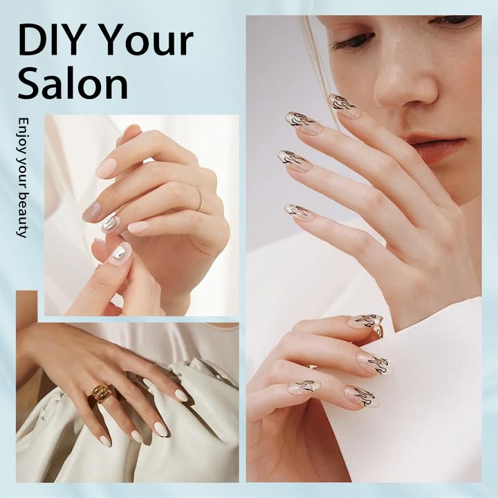MIRAGE LAYON detachable base simplifies toenail drying