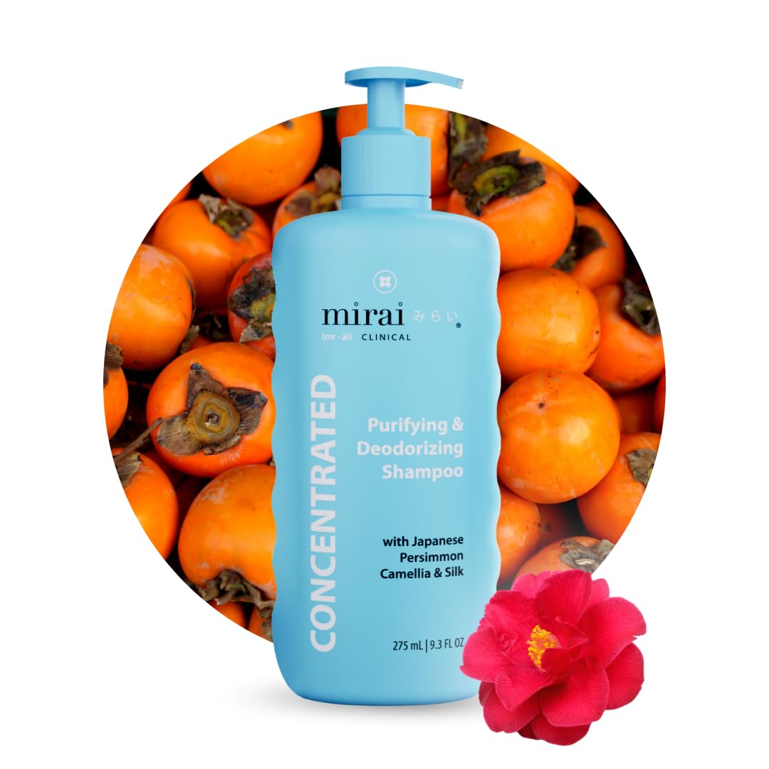 Mirai Persimmon Shampoo targets odor elimination for aging scalps