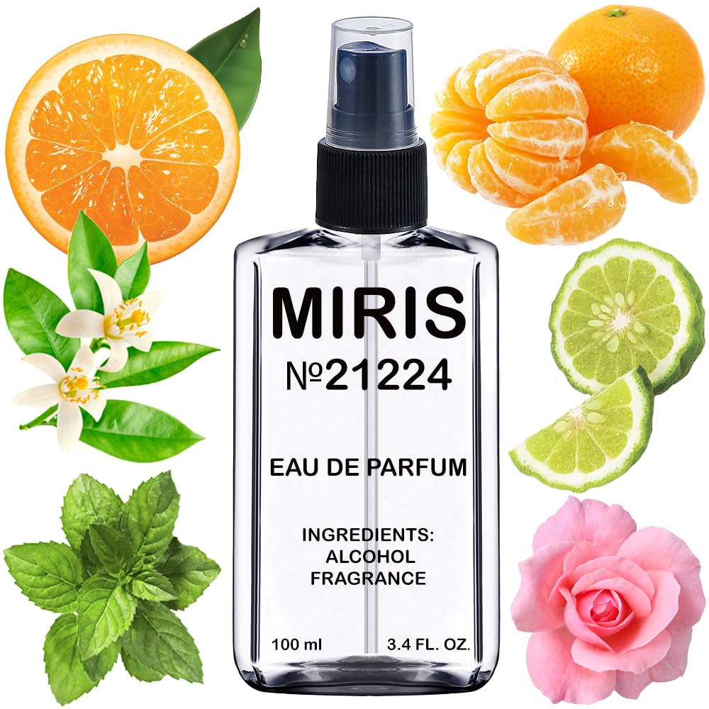 MIRIS No. 21224 bottle close-up highlighting premium fragrance oils