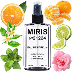 MIRIS No. 21224 bottle close-up highlighting premium fragrance oils