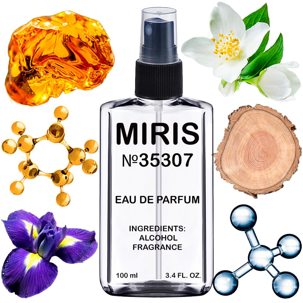 MIRIS No. 35307 Escent 02 bottle front view, ideal for daily unisex wear.