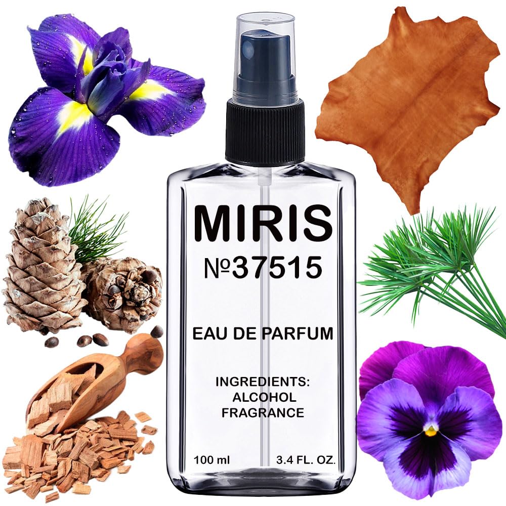 MIRIS No. 37515 bottle shows Santal-inspired design for everyday elegance.