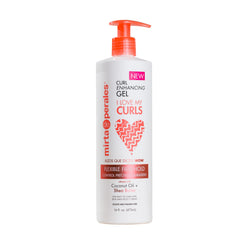 Mirta de Perales I Love My Curls gel bottle for defined, flexible curls with frizz control
