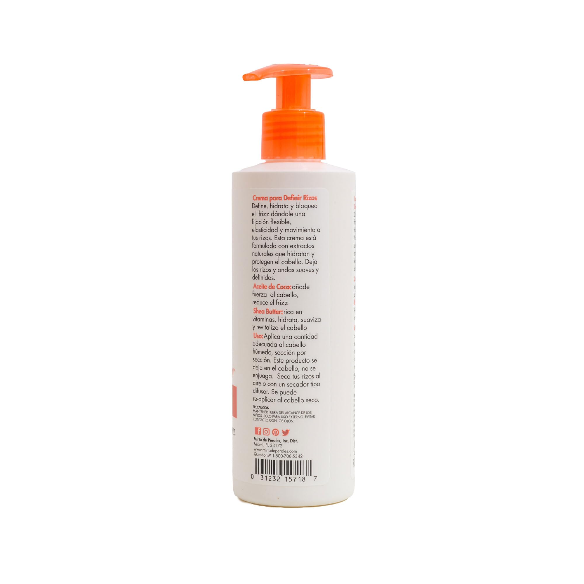 Shea Butter nourishes Mirta De Perales Cream for elasticity and softness