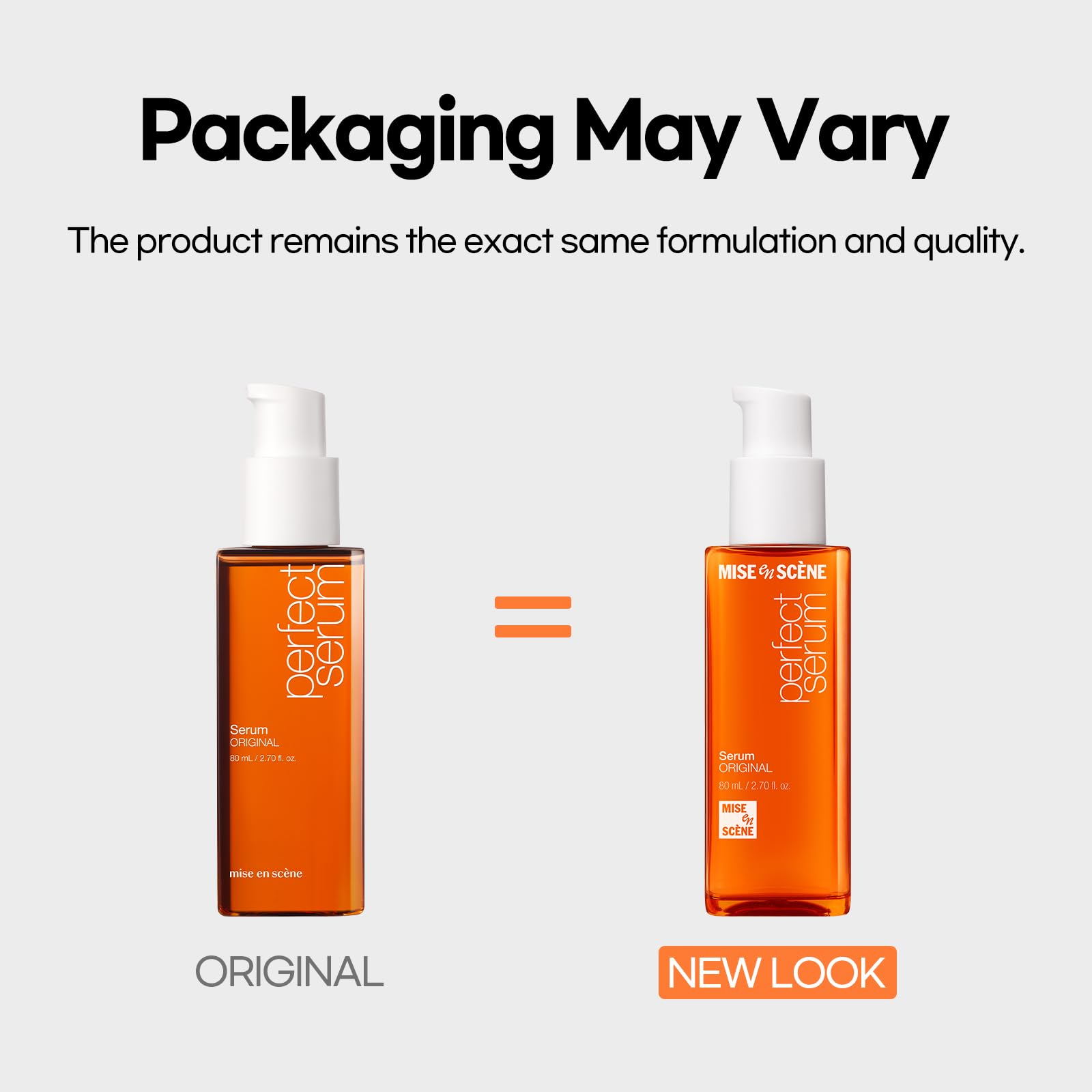 Mise En Scene Perfect Serum Original ingredients blend argan oil nourishment