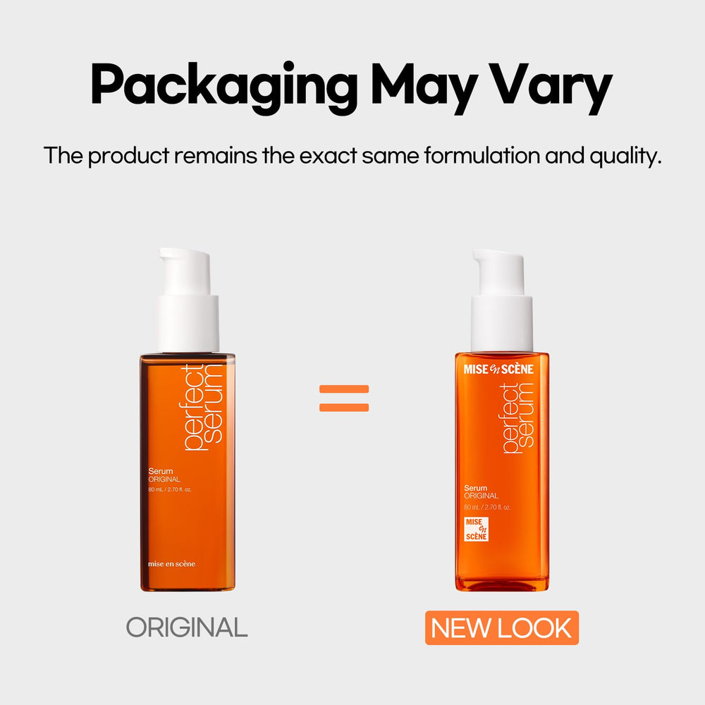Mise En Scene Perfect Serum Original ingredients blend argan oil nourishment
