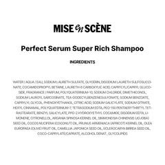 Mise En Scene lifestyle shot reveals smooth, glossy hair after use.
