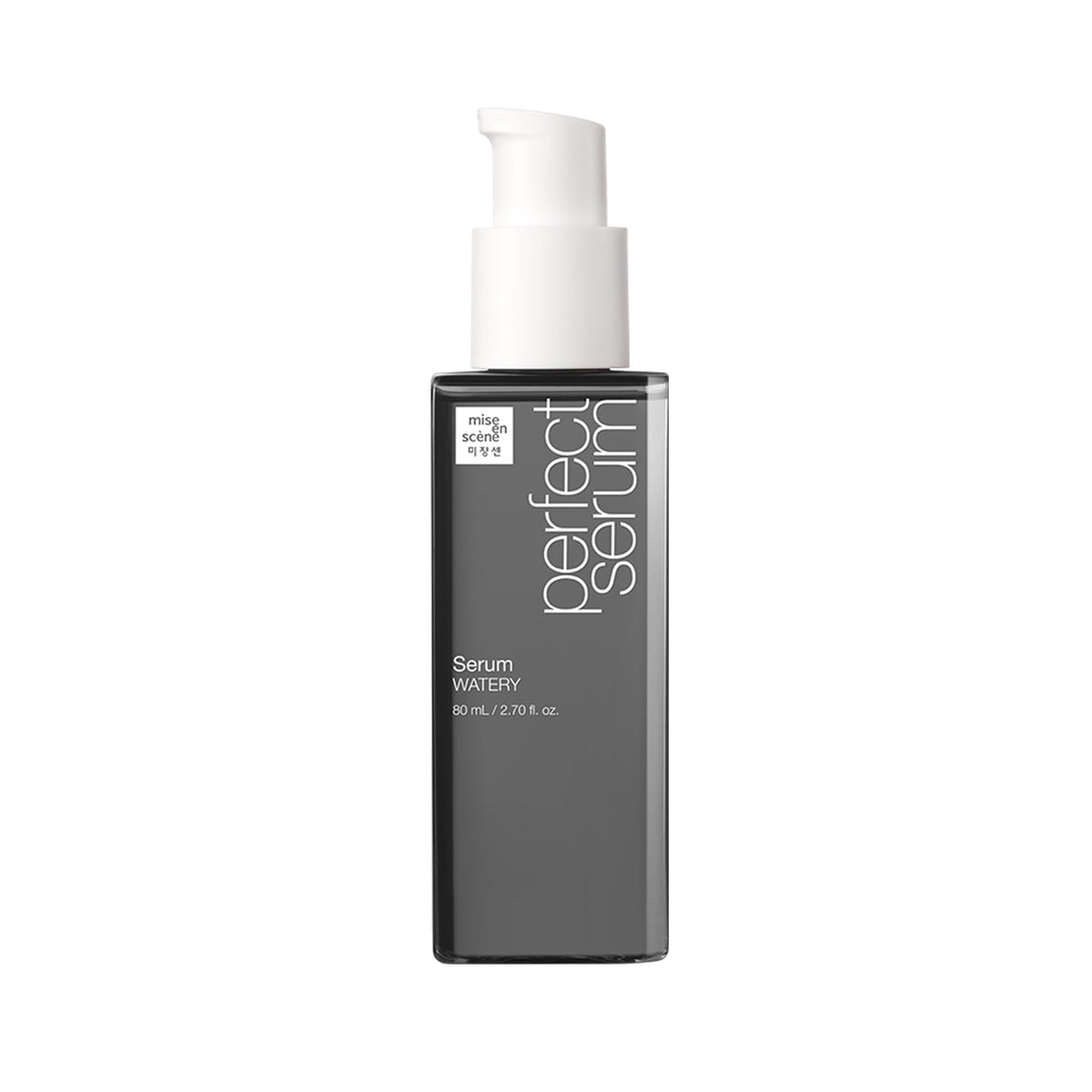 Mise En Scene Perfect Serum Watery bottle front view for weightless hydration