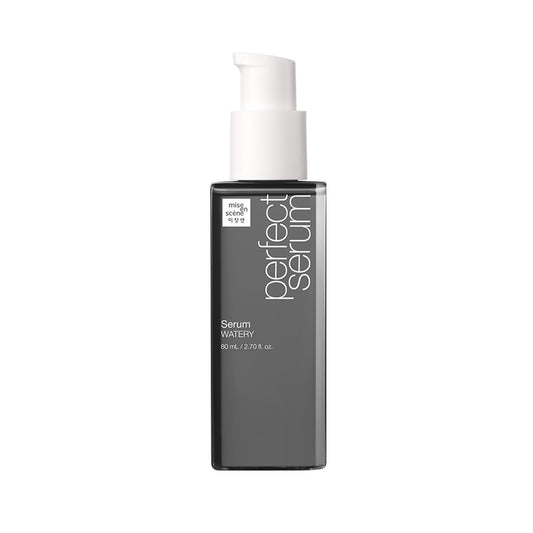 Mise En Scene Perfect Serum Watery bottle front view for weightless hydration