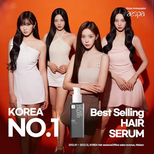 Mise En Scene Perfect Serum Watery pump close-up showing quick absorption