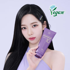 Mise En Scene Salon 10 balm texture application demonstrates smooth, residue-free delivery