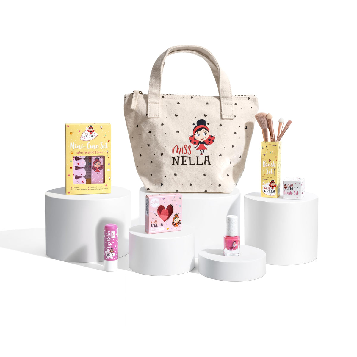 Miss Nella Girly Girl Kids Makeup Palette for safe, playful looks