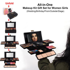 Miss Rose M58 eyeliners and glitter pencils create defined eyes