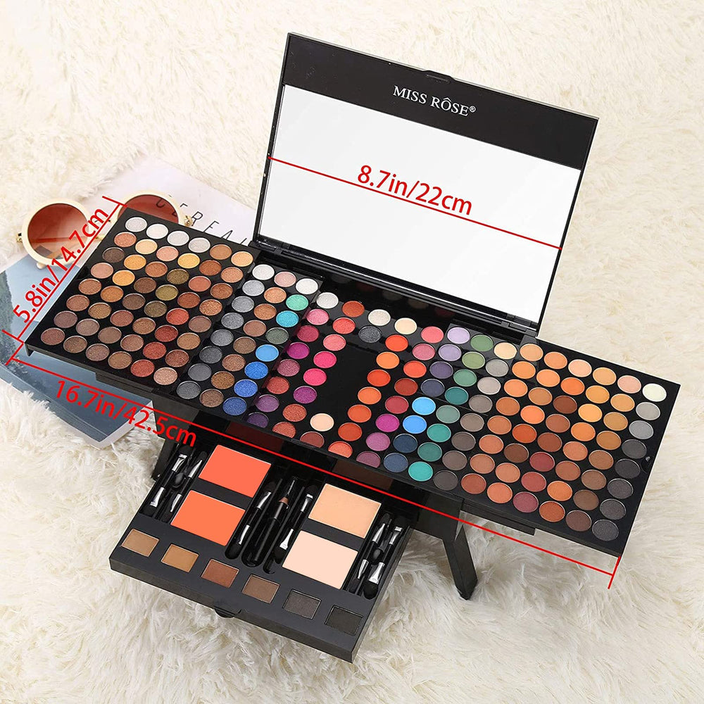 Miss Rose piano design makeup box offers a stylish all-in-one kit for convenient beauty routines.