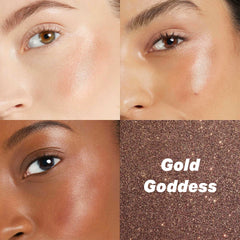 MISS2M powder texture close-up displaying fine shimmer and smooth payoff