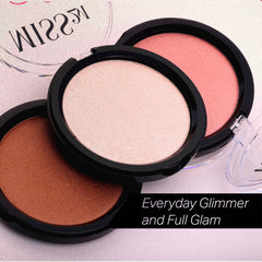 MISS2M open pan next to coin demonstrating compact size and travel convenience