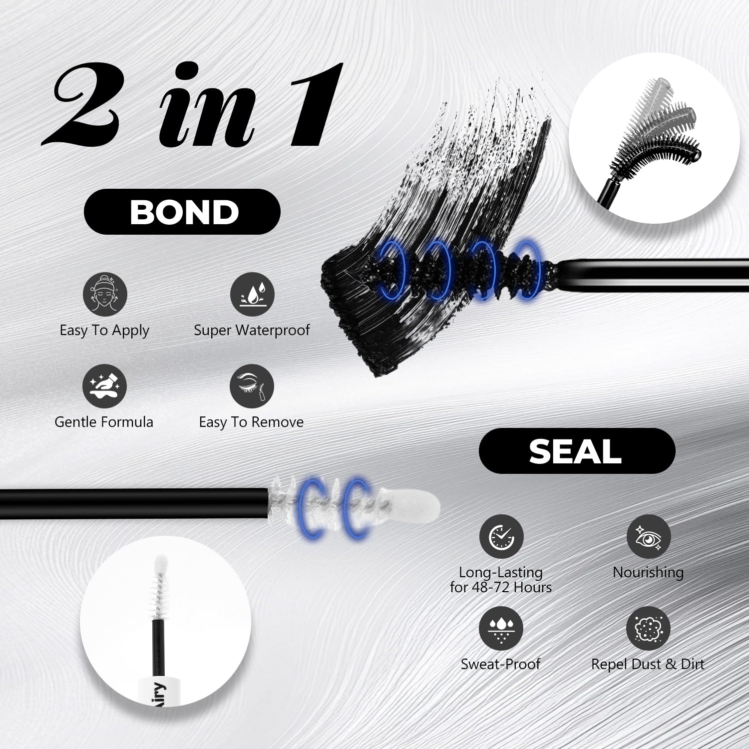 MissAiry DIY lash extension kit supports easy at-home lash enhancement.