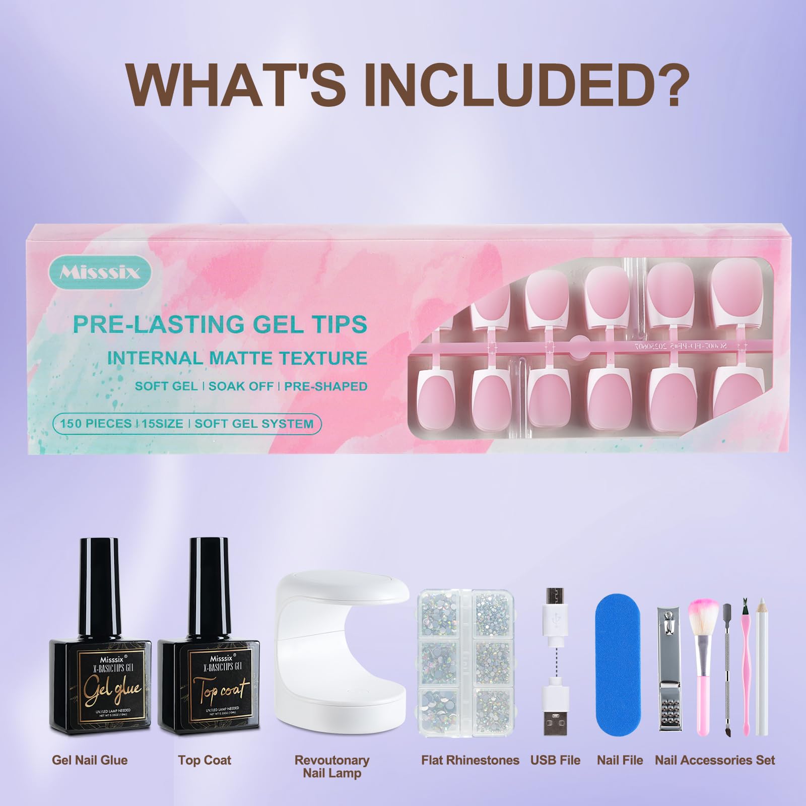 Misssix 15 sizes database helps find the perfect fit quickly.