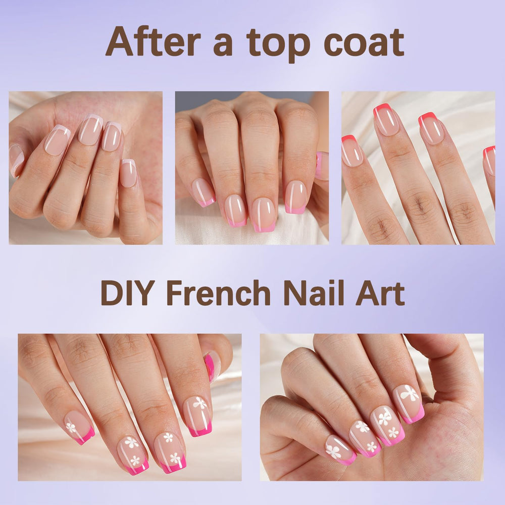 Misssix 15 sizes nail tips displayed for easy fit