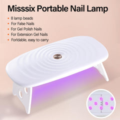 Misssix 5-in-1 nail glue gel for secure adhesion