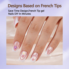 Misssix long-lasting gel tips lasting over three weeks.