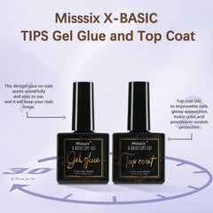 Misssix mini nail lamp for fast gel curing in minutes.