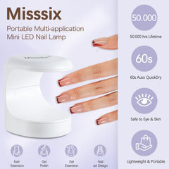 Misssix beginners accessories support easy at-home nail art.