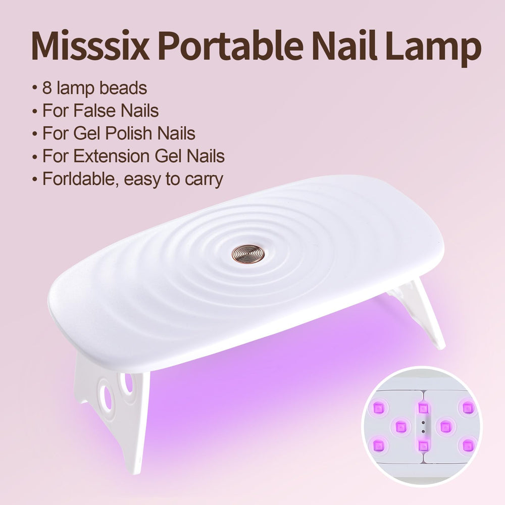 Misssix included nail file for shaping and finishing touches.