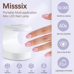 Misssix nail glue 10ml bottle provides strong adhesion