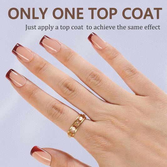 Misssix short square nail tips in 160pcs for versatile sizing.