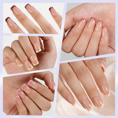Misssix top coat 10ml adds shine and protection.