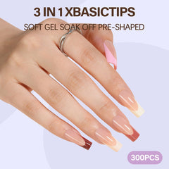 Misssix XBASICTIPS include 15 sizes for a comfortable, secure fit.