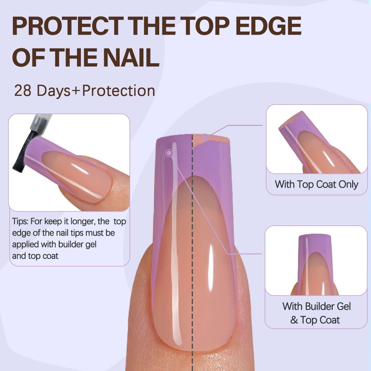Misssix XBASICTIPS matte texture boosts adhesion and long wear reliability.