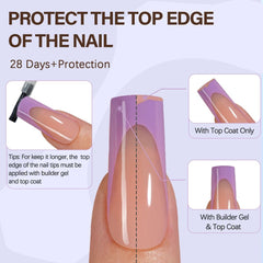 Misssix XBASICTIPS matte texture boosts adhesion and long wear reliability.