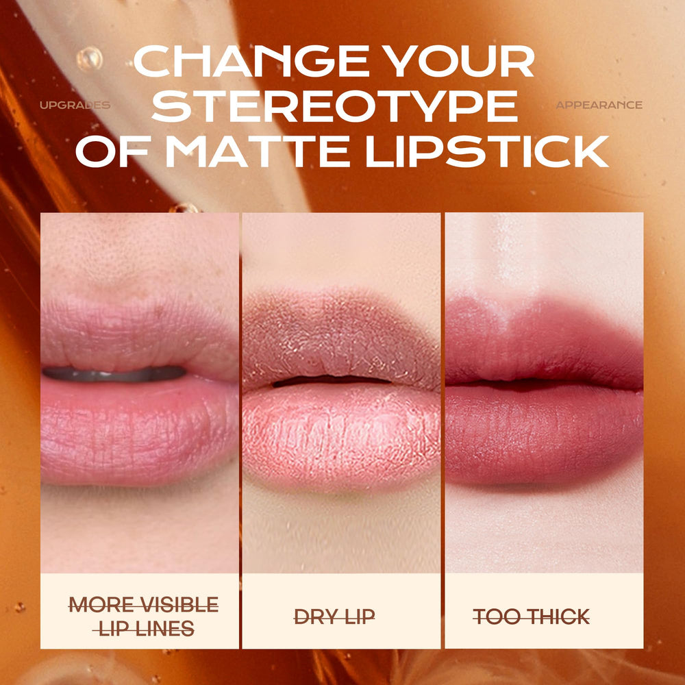 Mistine Thai Latte Lipstick with metallic cap accents premium packaging.