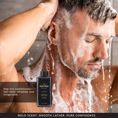 Mistral Teakwood ingredients highlight aloe vera and ginseng.