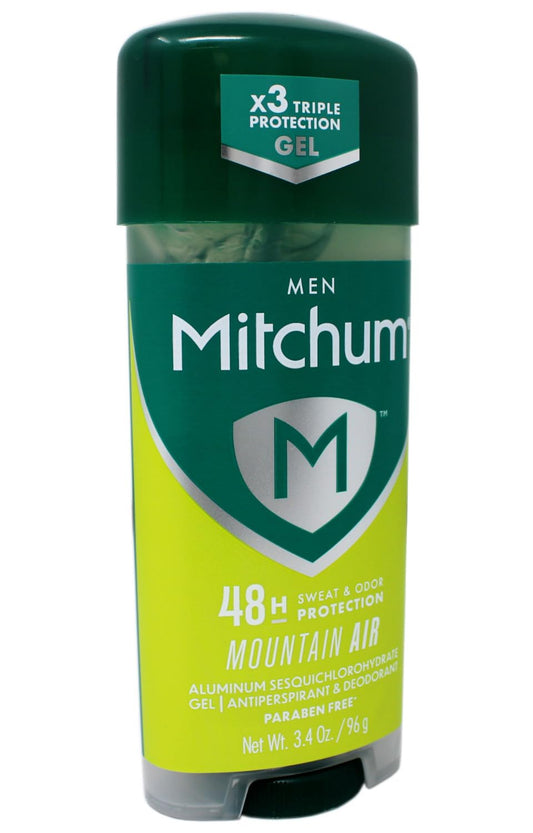 Mitchum Advanced Gel Mountain Air value pack of nine for protection