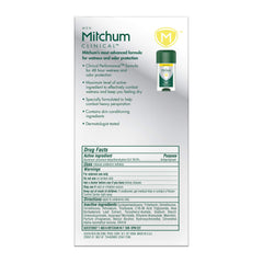 Applying Mitchum underarm with soft solid formula for long-lasting dryness