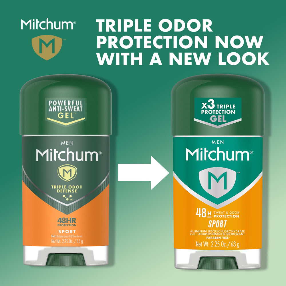 Mitchum paraben-free formula is gentle on skin for daily wear.